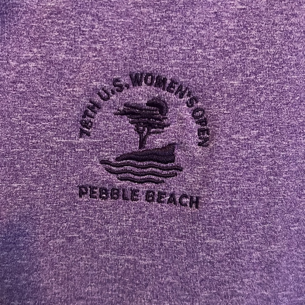 💕 SALE! NWOT Pebble Beach Golf Womens Open XXL Zip Up Cutter & Buck - Picture 2 of 4